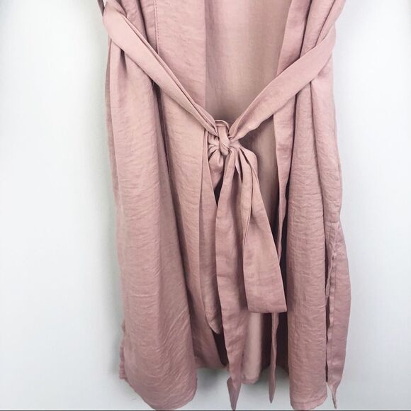 CHARMING CHARLIE | Sequin Sleeve Belted Kimono M - Picture 6 of 9